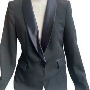 Zara black tuxedo blazer